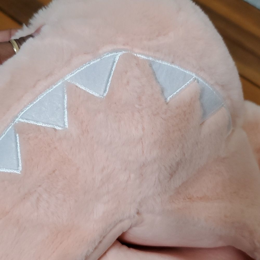 Dinosaur Hooded Blanket Pink - Pillowfort - Picture 9 of 9